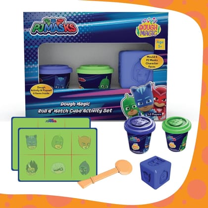 Dough Magic PJ Masks Roll N' Match Cube Activity Set