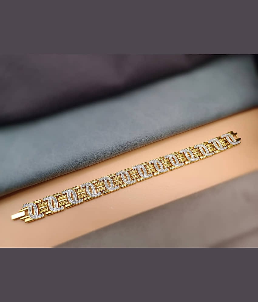 SHANKHRAJ MA LL Gold Bracelet ( Pack of 1 )