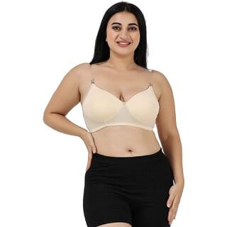 Women Skin Light padded full coverage bra