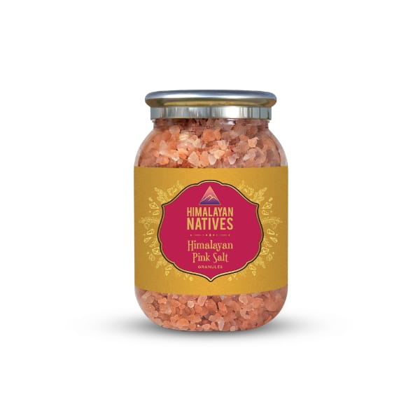 Himalayan Natives Himalayan Pink Salt Granules 300 Gms