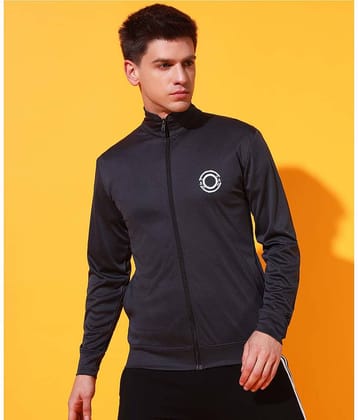 Glito Polyester Men's Casual Jacket - Black ( Pack of 1 )