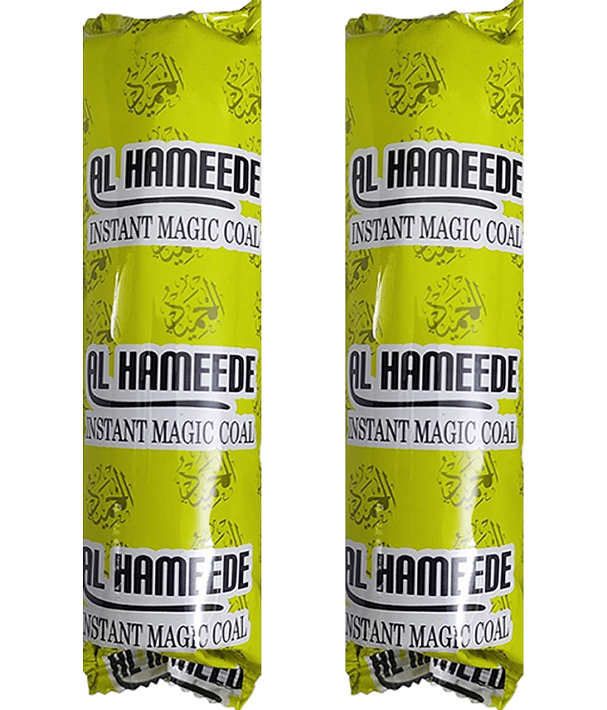 PUFF SMART Al Hameede Magic Coal 2 Stick Quick Light Charcoal (20 Coals)