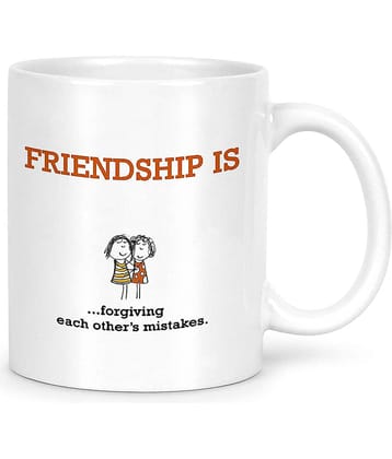 Idream Quote Printed Ceramic Coffee Mug 1 Pcs 330 mL