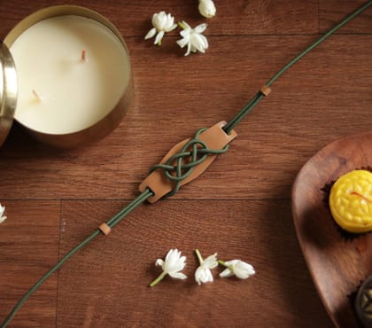 EMBRACE RAKHI-GREEN