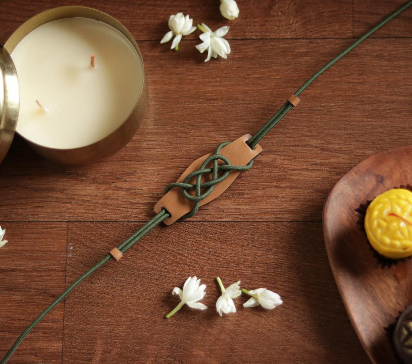 EMBRACE RAKHI-GREEN