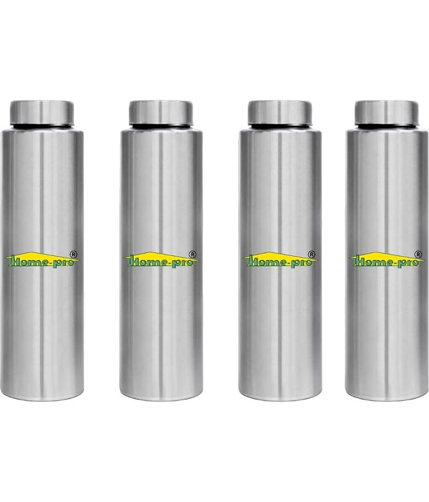 HomePro - Stainless Steel Bottle 100% leak proof Pack of 3 for Home | Gym | Fridge | School | Office | Trekking & Hiking Bottle