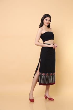 Charcoal Skirt-S