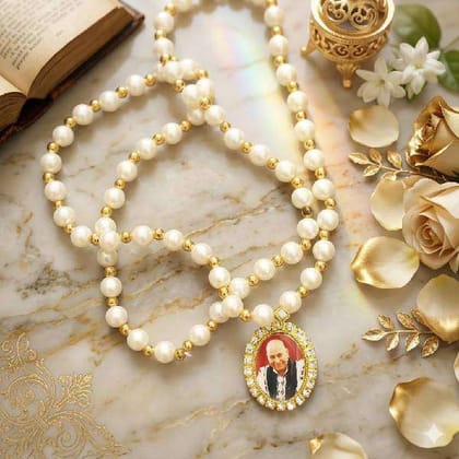 Premium Guruji Blessings Handmade Beads Necklace Everyday Wear