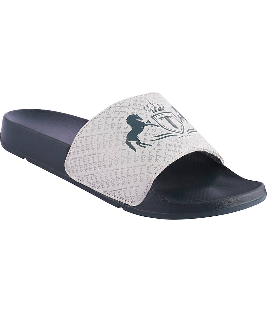 Trulite Grey Men's Slide Flip Flop