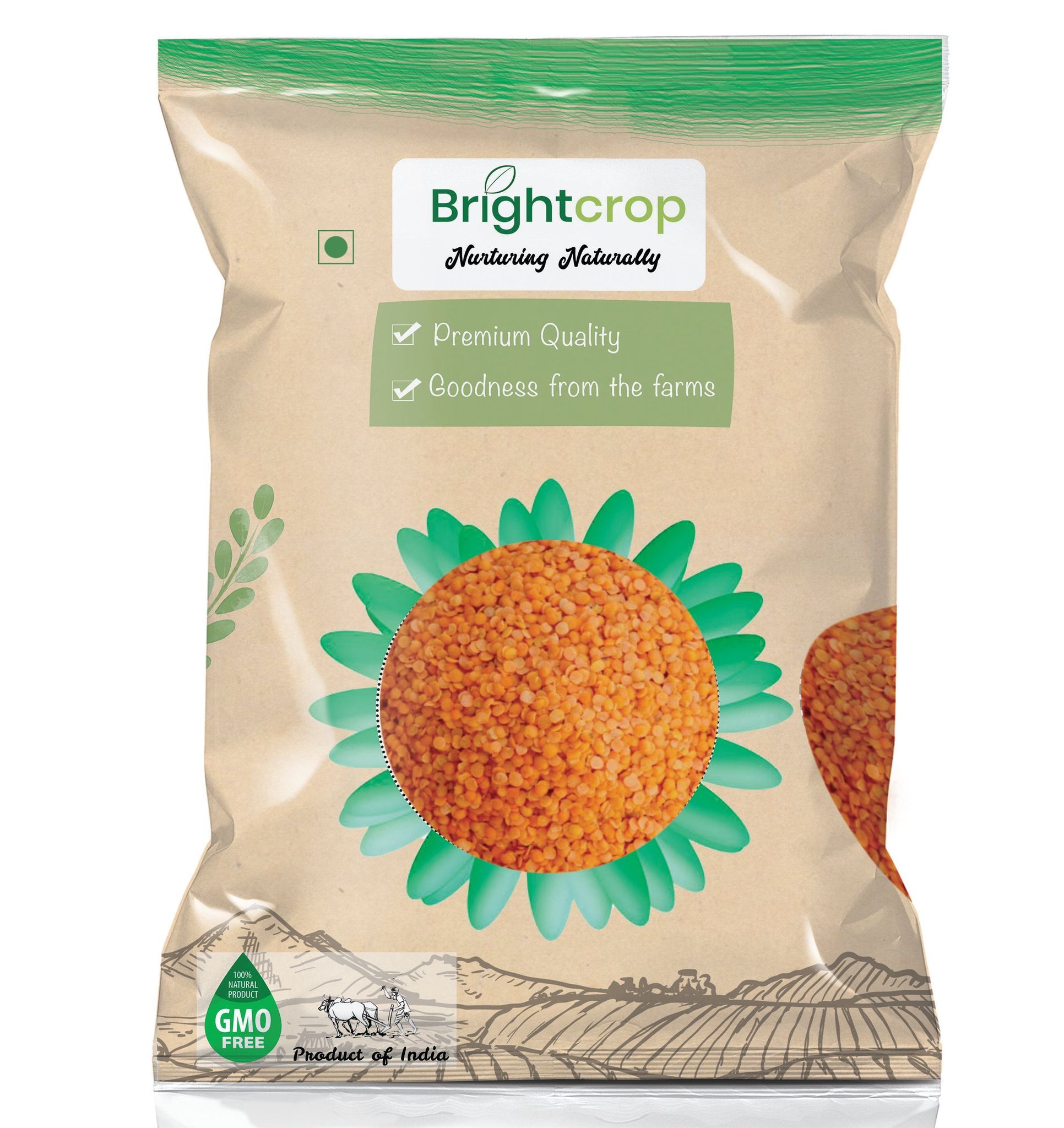 Pink Lentil | Masoor (Split) (1Kg Pack)