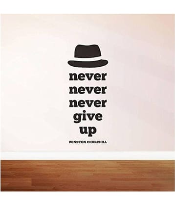 Print Mantras motivational/quotes Motivational/Quotes Sticker ( 85 x 40 cms )
