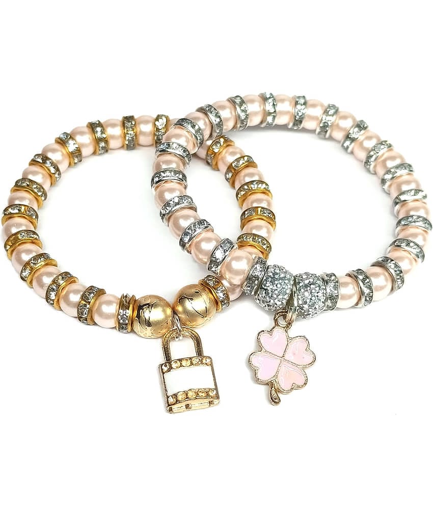 DAIVYA WELLNESS - Multicolor Bracelet ( Pack of 2 )
