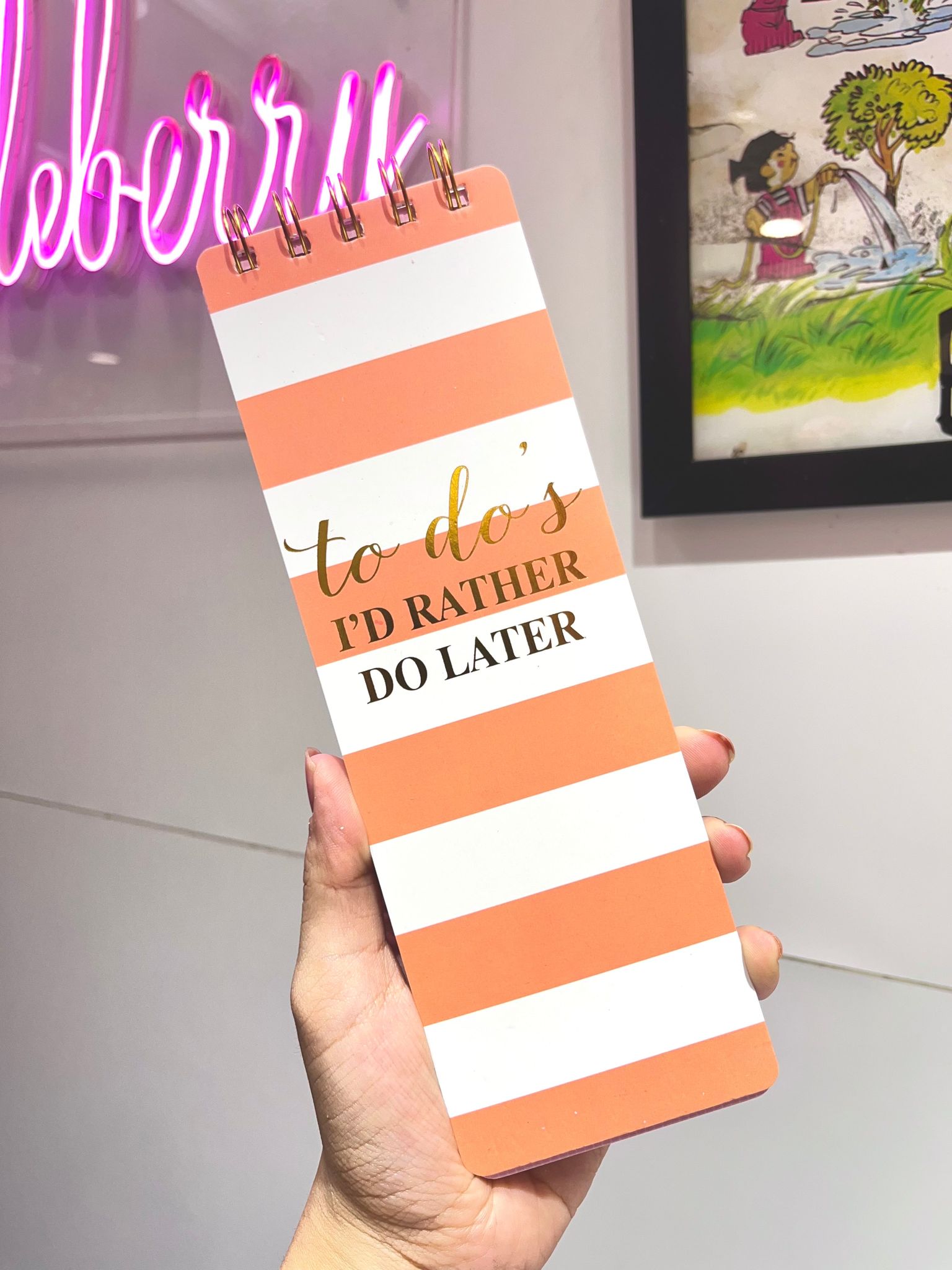 Sleek Notepads | Cute Notepads (1pc)-Flower