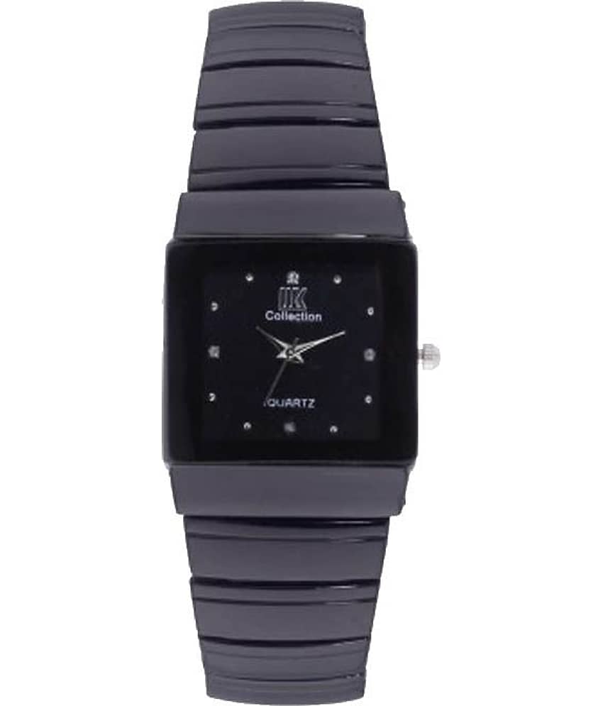 IIK Collection Black Analog Watch