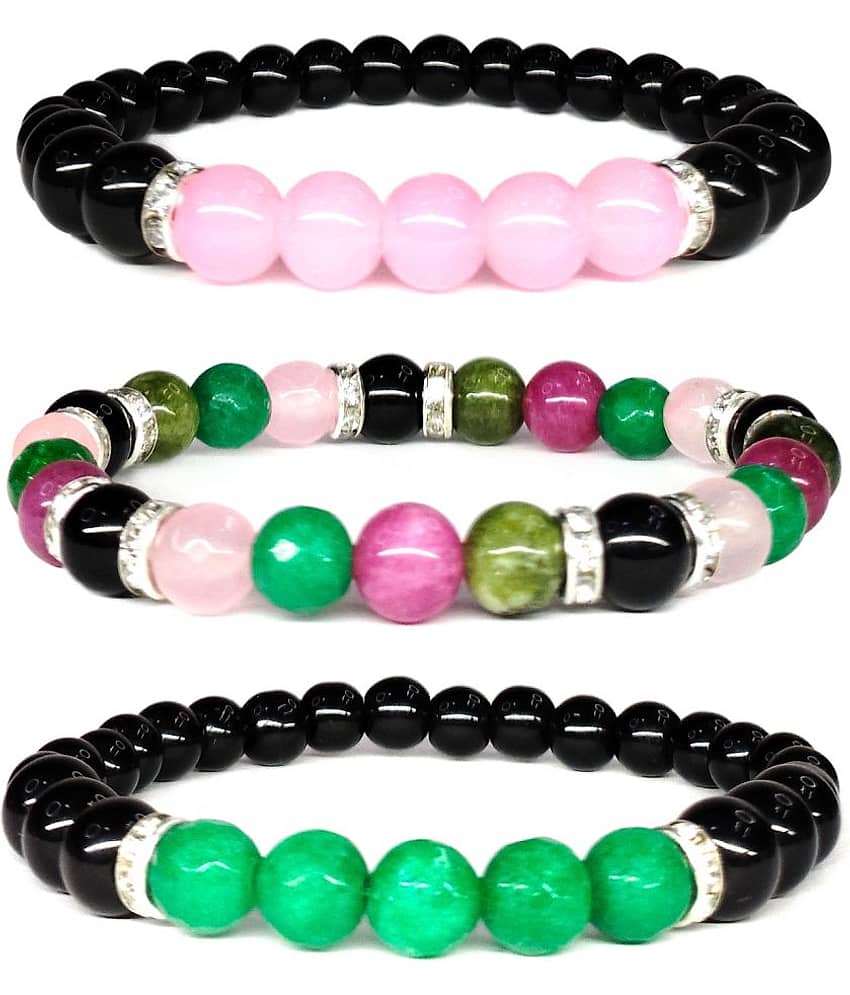 DAIVYA WELLNESS - Multicolor Bracelet ( Pack of 3 )