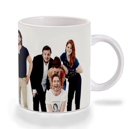 Multicolor Game Of Thrones Behind The Scene Ceramic Mug