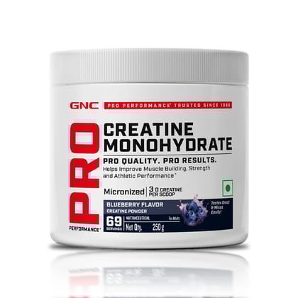 GNC Pro Performance Creatine Monohydrate 250 gms Unflavoured