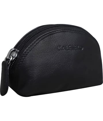 Calfnero - Black Men's Coin Purse Keychain ( Pack of 1 )