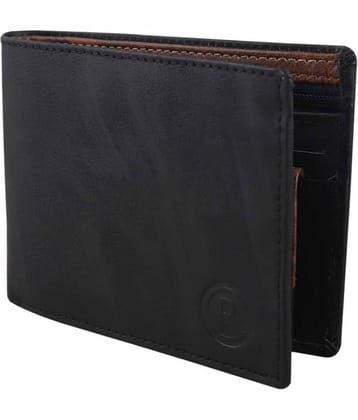 Classic World PU Printed Men's RFID Wallet With 8 Slots For Card ( Black , Pack of 1 )
