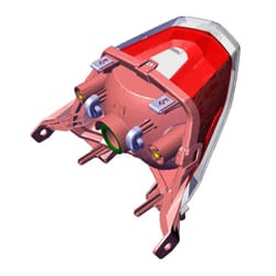 UNIT COMP TAIL LIGHT - GLAMOUR XTEC 2| Passion Pro| Passion Pro BSVI| Passion XTec - 33702AAC80099S
