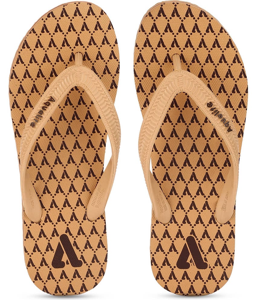 Aqualite Beige Men's Daily Slipper