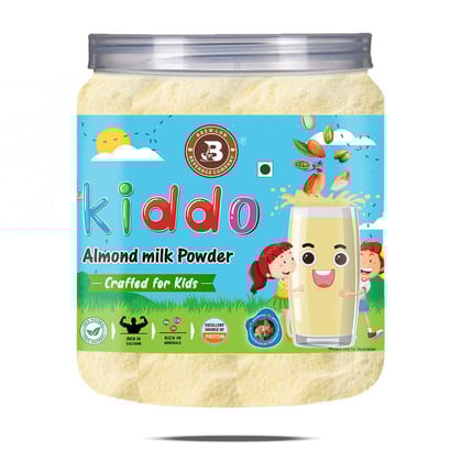 Brew Lab Kiddo Almond Milk Powder || Goodness Of Almond, Cardamom || Crafted For Kids || (250 g)