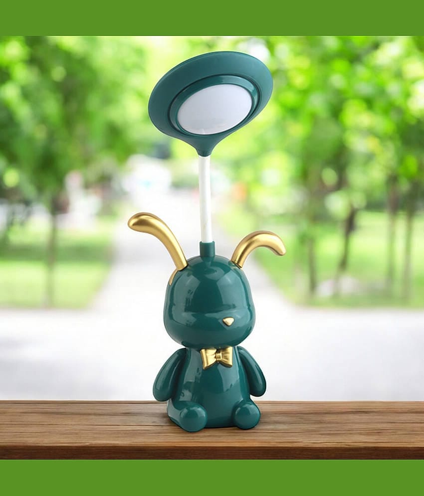Flenzy Green Study Table Lamp ( Pack of 1 )