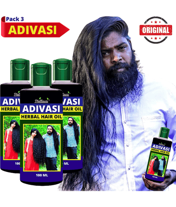 Phillauri - Anti Dandruff Bhringraj Oil 100 ml Each( Pack of 3 )