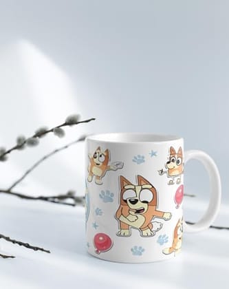 The Magical Gift Cute Cartoon Character Kids Mug for Boys and Girls Fun Animal Printed Coffee Milk Mug Ideal for Birthday Gift Microwave Safe Ceramic Mug for Kids
