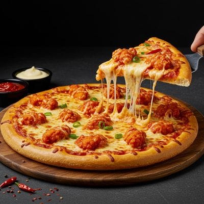 Hot Chicken Pizza