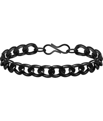 Mikado Black Dude Stylish Chain Bracelet For Men's