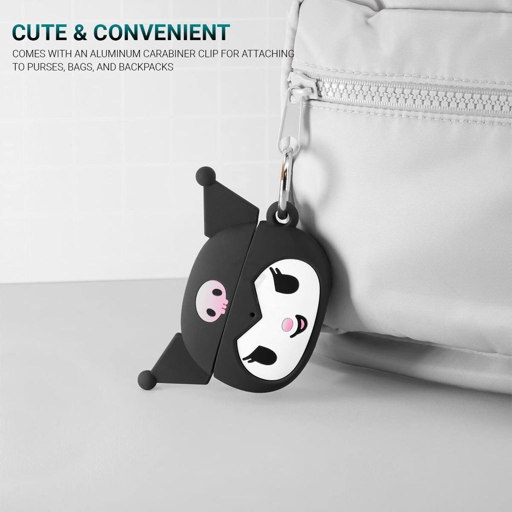 LIRAMARK Cute Cartoon Design Case Cover for AirPods 1 & 2, Designer case for Apple airpods 1st and 2nd Generation case (Hello Kitty)