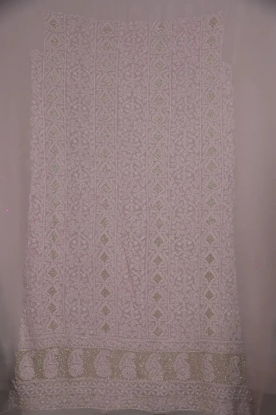 Viscose Length with Dupatta - Baby Pink 2-Baby Pink 2 / Viscose / Free Size