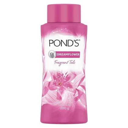 Pond's Dreamflower Fragrant Talc Pink Lily 200 g