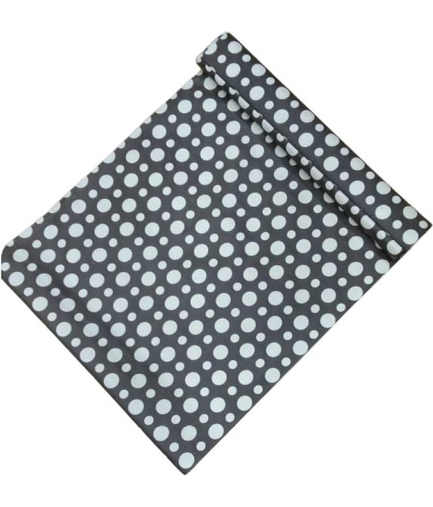 Single PVC Black Kitchen Shelf Cover Cover