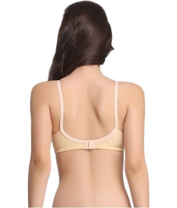 Clovia Cotton T-Shirt Bra - Beige