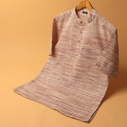 KHADI KURTA SHIRT #11-XS / Half Sleeve