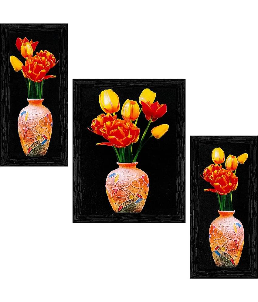 Indianara - Floral Painting With Frame