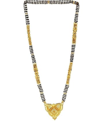 Shankhraj Mall Gold Plated Letest & Designer Mangalsutra For Women-100262