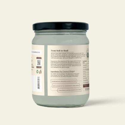 Wood-Pressed Coconut Oil Wood-Pressed Coconut Oil
