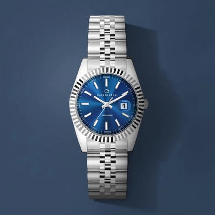 Exclusive 8811 Steel Blue Ladies Analog Watch