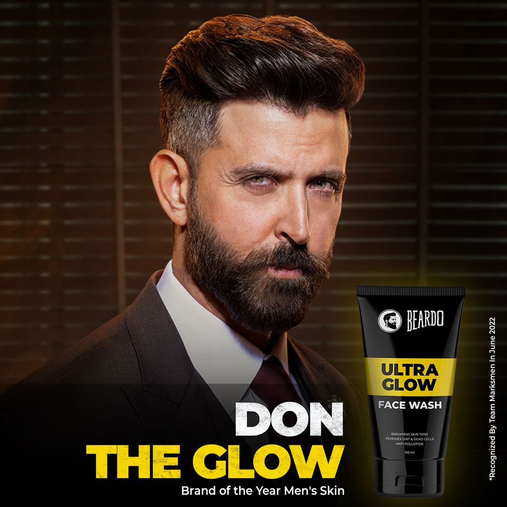 Beardo Ultraglow Facewash for Men (100ml)