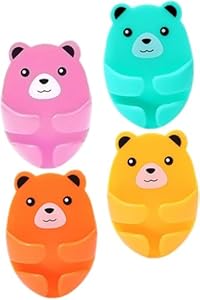 Bear Shaped Plug Holder – Decorative Outlet Cover Dust Protector for Home Office and Kids Room