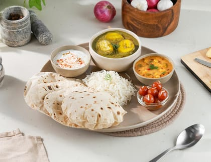 Aloo Palak - Feast Thali