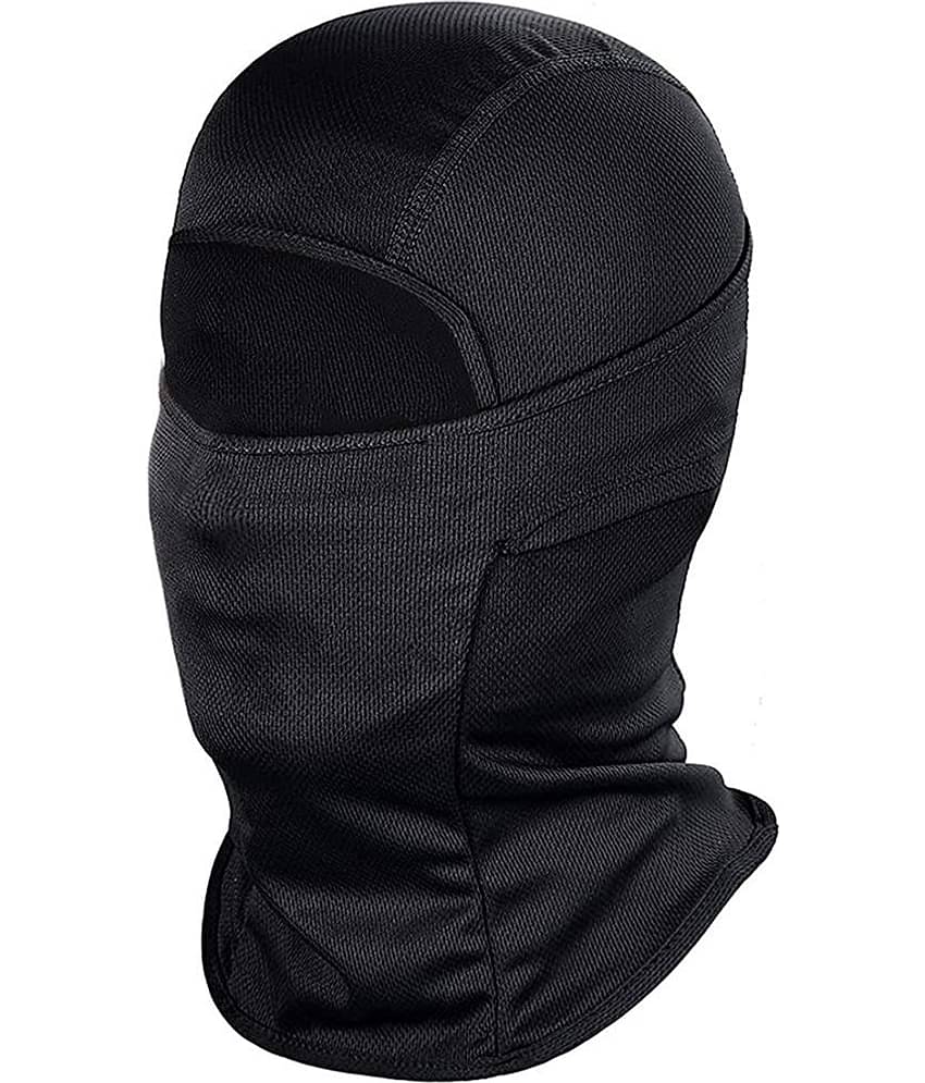 Bentag Black Polyester Anti Pollution Mask ( Pack of 2 )