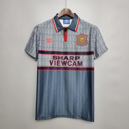 Manchester United 1995-96 Away Retro Jersey-S