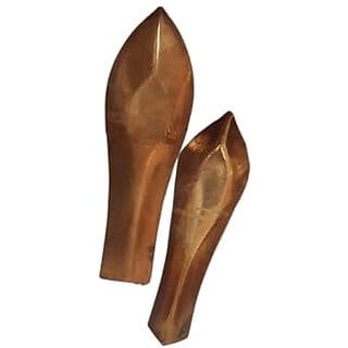 Astro-D, Copper Kosha Kushi for Puja (2 Piece 3 INCH), (Gold, Copper)