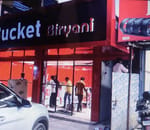 Hot bucket biryani 