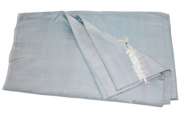 Eri Eri Diamond Weave Blue Colour Fabric 3mtr