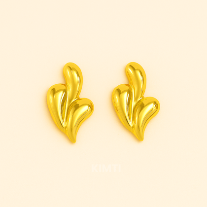 18k Gold Plated Melting Anti Tarnish Earring